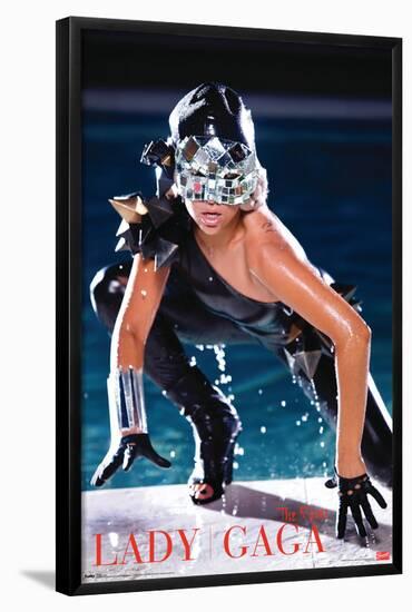 Lady Gaga - Pool-Trends International-Framed Poster