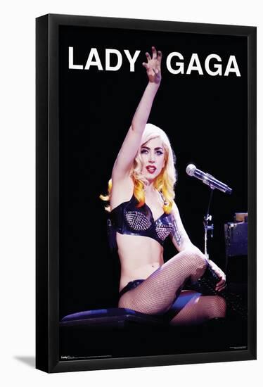 Lady Gaga - Stage-Trends International-Framed Poster