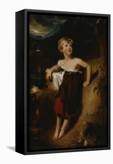 Lady Georgiana Fane-Thomas Lawrence-Framed Stretched Canvas