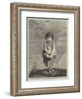 Lady Gertrude Fitzpatrick-Sir Joshua Reynolds-Framed Giclee Print