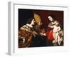 Lady Gives Sceptre of Command to Duke of Guise-Francesco De Rosa-Framed Giclee Print