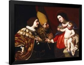 Lady Gives Sceptre of Command to Duke of Guise-Francesco De Rosa-Framed Giclee Print