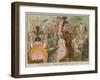 Lady Godina's Rout, Or, Peeping-Tom Spying Out Pope-Joan-James Gillray-Framed Giclee Print