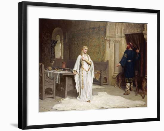 Lady Godiva, 1892-Edmund Blair Leighton-Framed Giclee Print