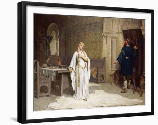 Lady Godiva, 1892-Edmund Blair Leighton-Framed Giclee Print