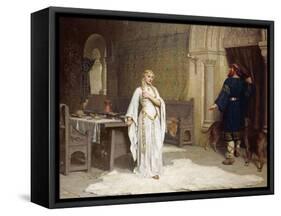 Lady Godiva, 1892-Edmund Blair Leighton-Framed Stretched Canvas