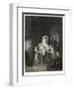 Lady Godiva Rides Through Coventry-J.b. Allen-Framed Art Print
