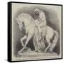 Lady Godiva (Sculpture), by J Thomas, in the Exhibition of the Royal Academy-null-Framed Stretched Canvas