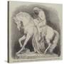 Lady Godiva (Sculpture), by J Thomas, in the Exhibition of the Royal Academy-null-Stretched Canvas