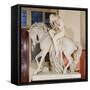 Lady Godiva-John Thomas-Framed Stretched Canvas