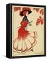 Lady Goes Shopping-null-Framed Stretched Canvas