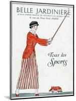 Lady Golfer 1914-Bernard Boutet De Monvel-Mounted Photographic Print