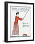 Lady Golfer 1914-Bernard Boutet De Monvel-Framed Photographic Print