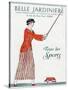 Lady Golfer 1914-Bernard Boutet De Monvel-Stretched Canvas
