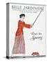 Lady Golfer 1914-Bernard Boutet De Monvel-Stretched Canvas