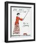 Lady Golfer 1914-Bernard Boutet De Monvel-Framed Premium Photographic Print