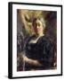 Lady Gregory, 1906-Antonio Mancini-Framed Giclee Print