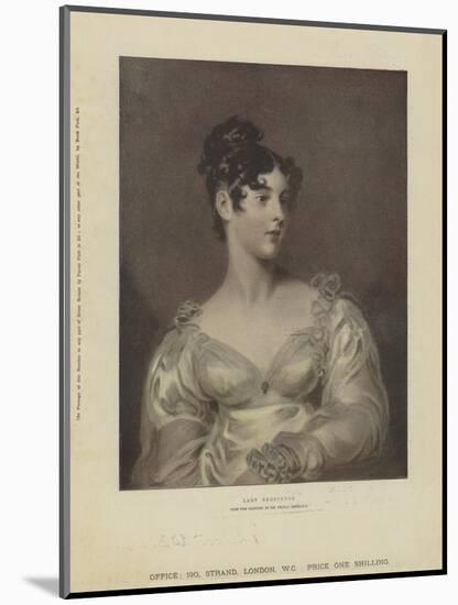 Lady Grosvenor-Thomas Lawrence-Mounted Giclee Print