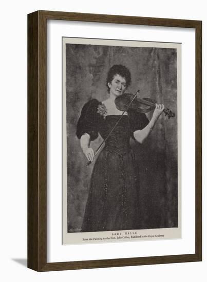 Lady Halle-John Collier-Framed Giclee Print