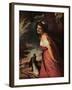 'Lady Hamilton as a Bacchante', 1785-George Romney-Framed Giclee Print