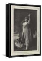 Lady Hamilton as Circe-George Romney-Framed Stretched Canvas