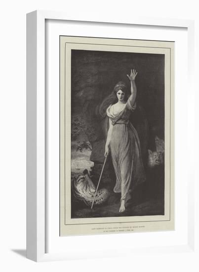 Lady Hamilton as Circe-George Romney-Framed Giclee Print