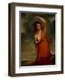 Lady Hamilton as Mirth-George Romney-Framed Giclee Print