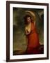 Lady Hamilton as Mirth-George Romney-Framed Giclee Print