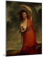 Lady Hamilton as Mirth-George Romney-Mounted Giclee Print