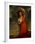 Lady Hamilton as Mirth-George Romney-Framed Giclee Print