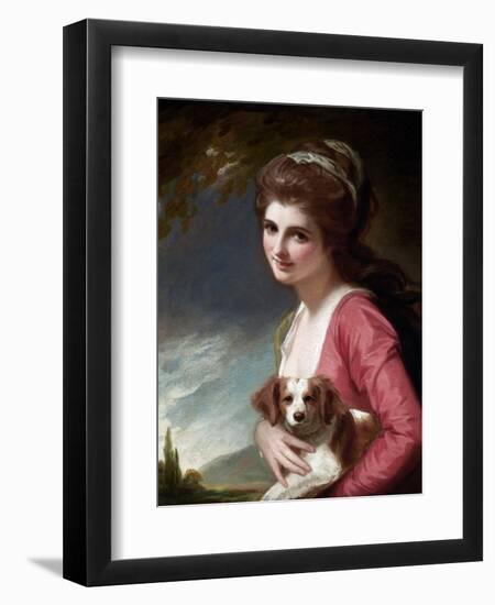 Lady Hamilton as Nature-George Romney-Framed Giclee Print