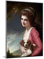 Lady Hamilton as Nature-George Romney-Mounted Giclee Print