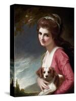 Lady Hamilton as Nature-George Romney-Stretched Canvas