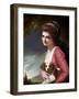 Lady Hamilton as Nature-George Romney-Framed Premium Giclee Print