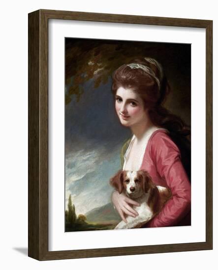 Lady Hamilton as Nature-George Romney-Framed Giclee Print