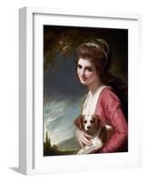 Lady Hamilton as Nature-George Romney-Framed Giclee Print