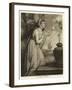 Lady Hamilton as Sensibility-George Romney-Framed Giclee Print