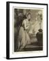 Lady Hamilton as Sensibility-George Romney-Framed Giclee Print