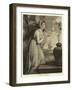 Lady Hamilton as Sensibility-George Romney-Framed Giclee Print