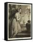 Lady Hamilton as Sensibility-George Romney-Framed Stretched Canvas