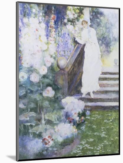 Lady Hamilton at Merton-David Woodlock-Mounted Giclee Print