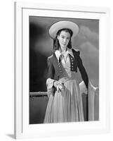 Lady Hamilton by Alexander Korda with Vivien Leigh, 1941 (b/w photo)-null-Framed Photo