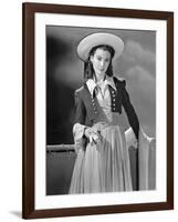 Lady Hamilton by Alexander Korda with Vivien Leigh, 1941 (b/w photo)-null-Framed Photo