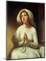 Lady Hamilton Praying-George Romney-Mounted Giclee Print