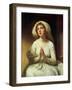 Lady Hamilton Praying-George Romney-Framed Giclee Print