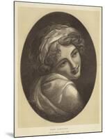 Lady Hamilton-George Romney-Mounted Giclee Print