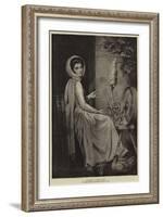 Lady Hamilton-George Romney-Framed Giclee Print