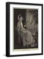 Lady Hamilton-George Romney-Framed Giclee Print