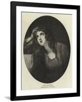 Lady Hamilton-George Romney-Framed Giclee Print