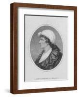 Lady Harriet Ackland, 1800-Ridley-Framed Giclee Print